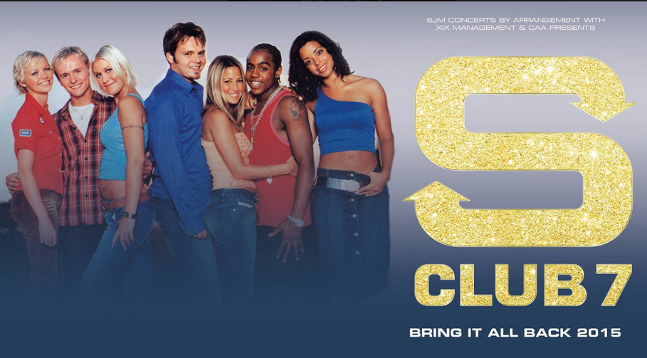 S Club 7 bring it all back tour 2015