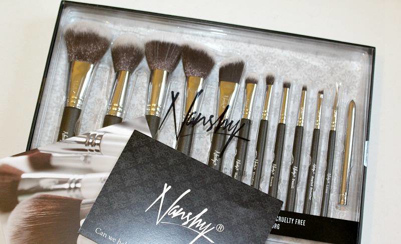 Nanshy Masterful Collection onyx black makeup brushes