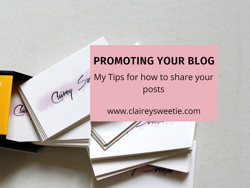 Promoting your blog 