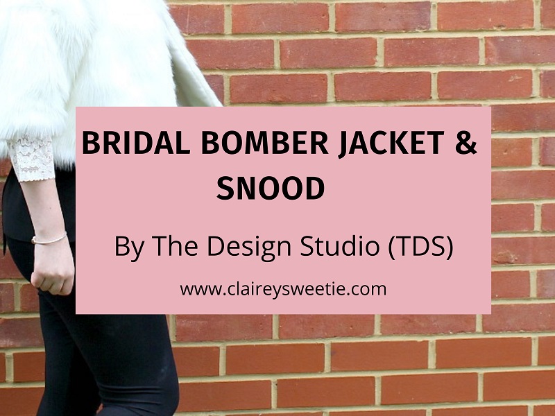 bridal bomber jacet