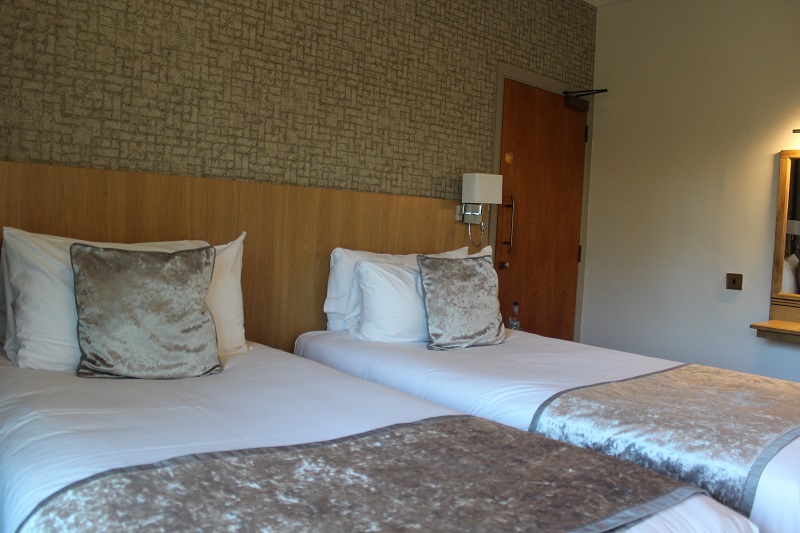 Twin room at The Vale Resort Pontyclun