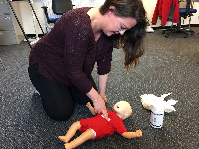 Baby and child first aid course