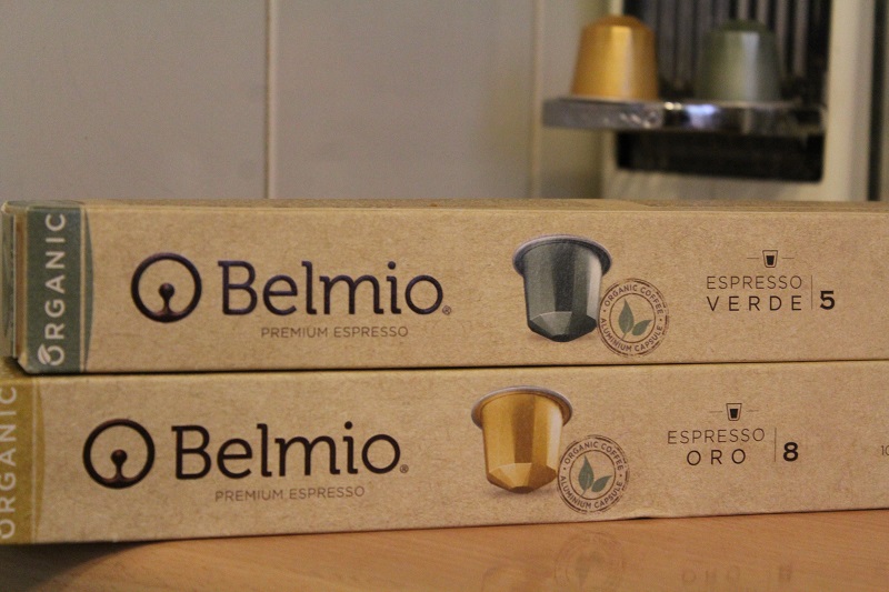 Organic coffee pods, Belmio-Cafe