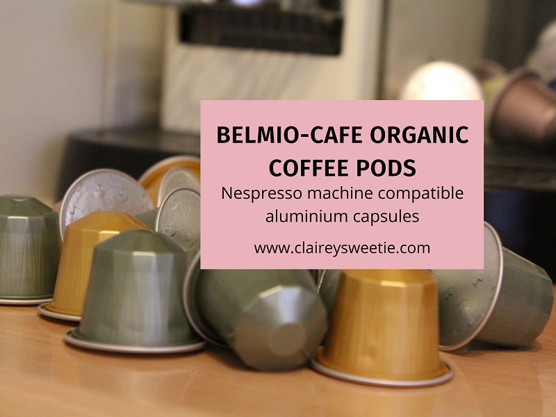 organic coffee pods from Belmio-cafe