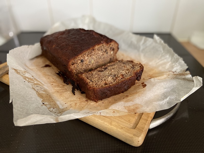 Banana bread from The Hairy Bikers' One Pot Wonders Cookbook