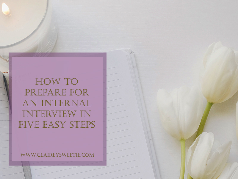 How to prepare for an internal interview